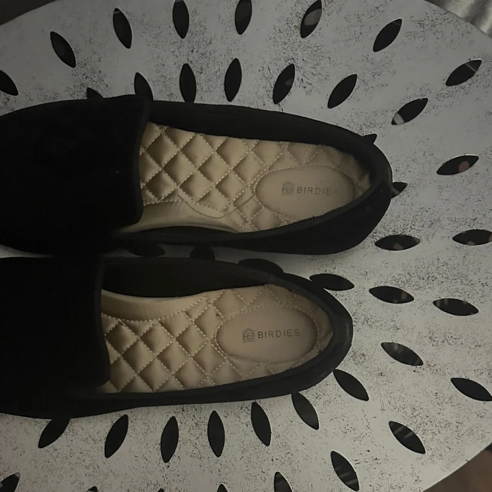 Birdies Black Velvet Flats - Picture 3 of 6